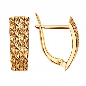 Золотые серьги МАГНАТ МА 011691 МА 011691 фото